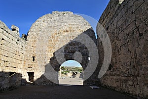 Old city Perga, Turkey photo